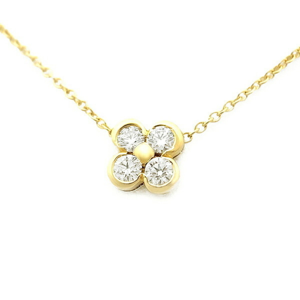 Tiffany Bezel Set Diamond Necklace